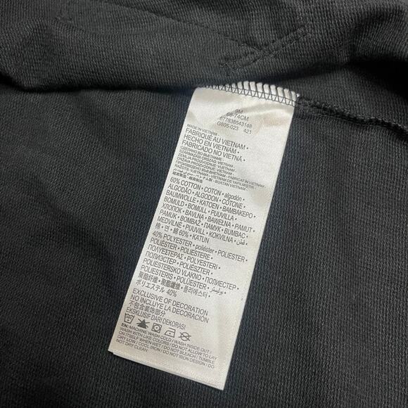 Nike Baby Hooded Coverall Black White Swoosh Logo 1-Piece Baby Size 9M Unisex - Picture 6 of 7